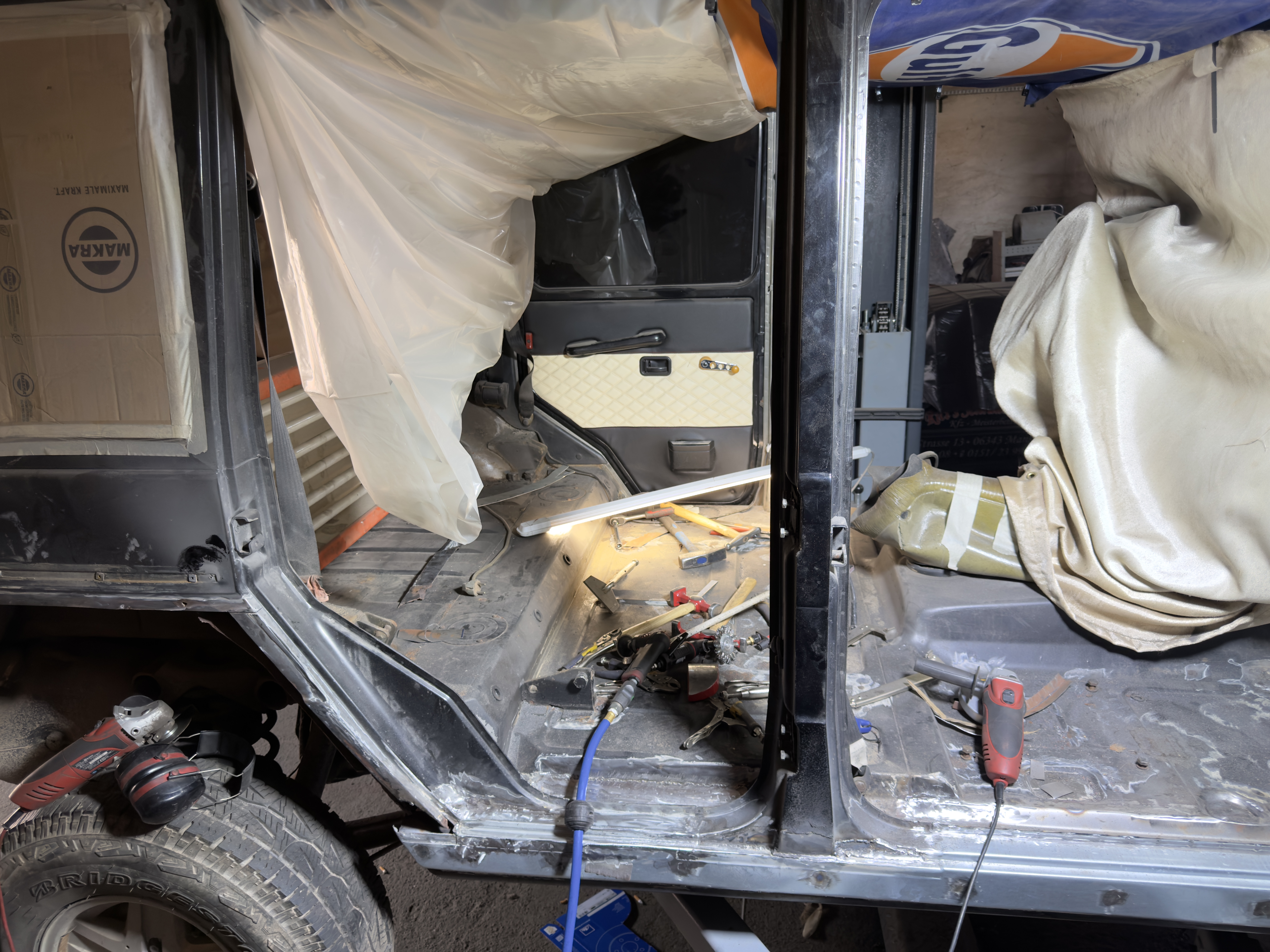 Mercedes G Klasse Teilrestauration